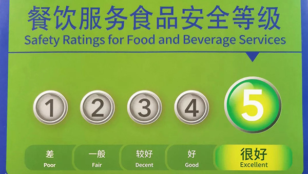  喜报 | 我校生活中心荣膺“餐饮服务食品安全等级”最高级别！ 