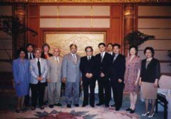 省、市领导、高新区领导接见美视集团与美国顾问团全体成员